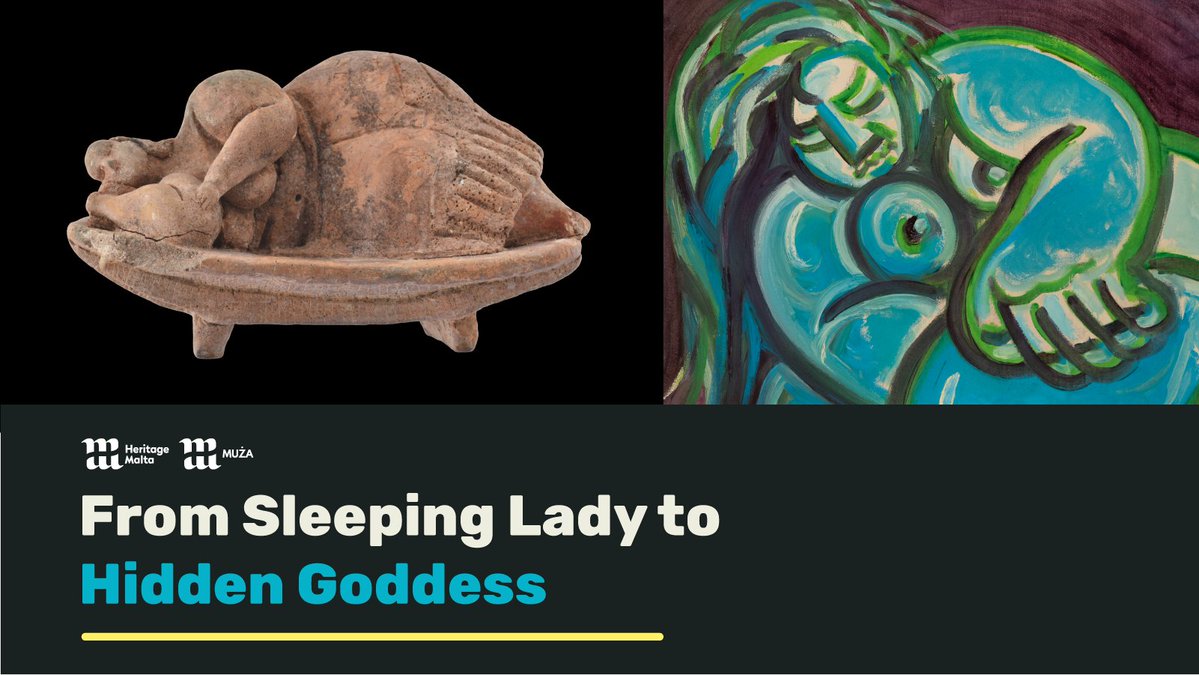 National Museum of Archaeology shows Giorgio Preca’s reinterpretation of Malta’s ‘Sleeping Lady’