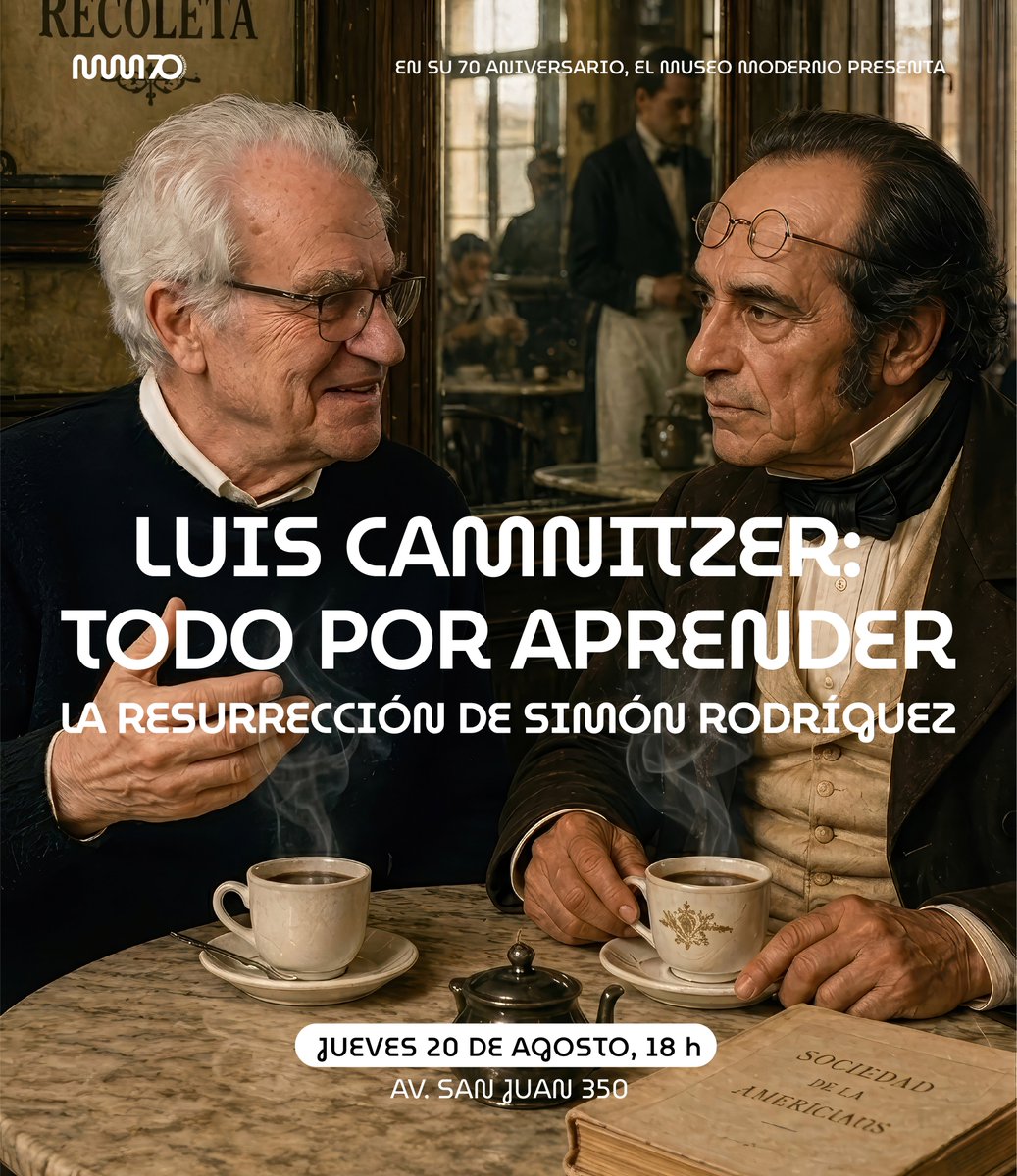 Museo Moderno to open 'Luis Camnitzer: Todo por aprender – La resurrección de Simón Rodríguez' on August 20