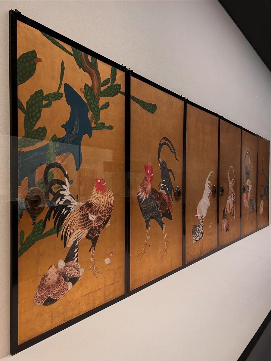 Jakuchu and Kishida works join later phase of ‘日美50年展’