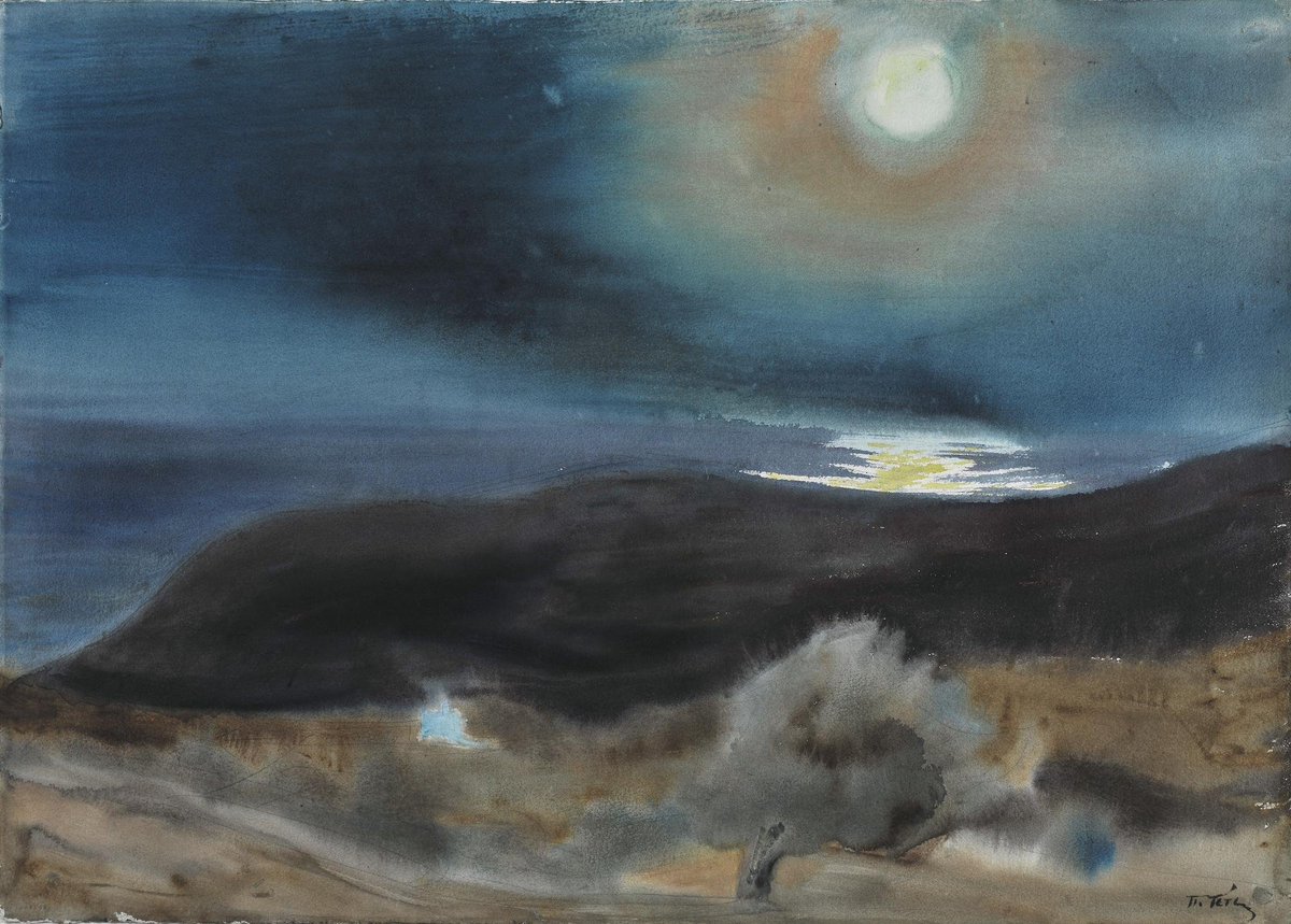 National Gallery of Athens Highlights Panayiotis Tetsis’s ‘The Moon’