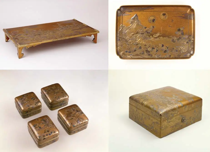 ‘Kikushiratsuyu Wedding Furnishings’ Newly Designated an Important Cultural Property