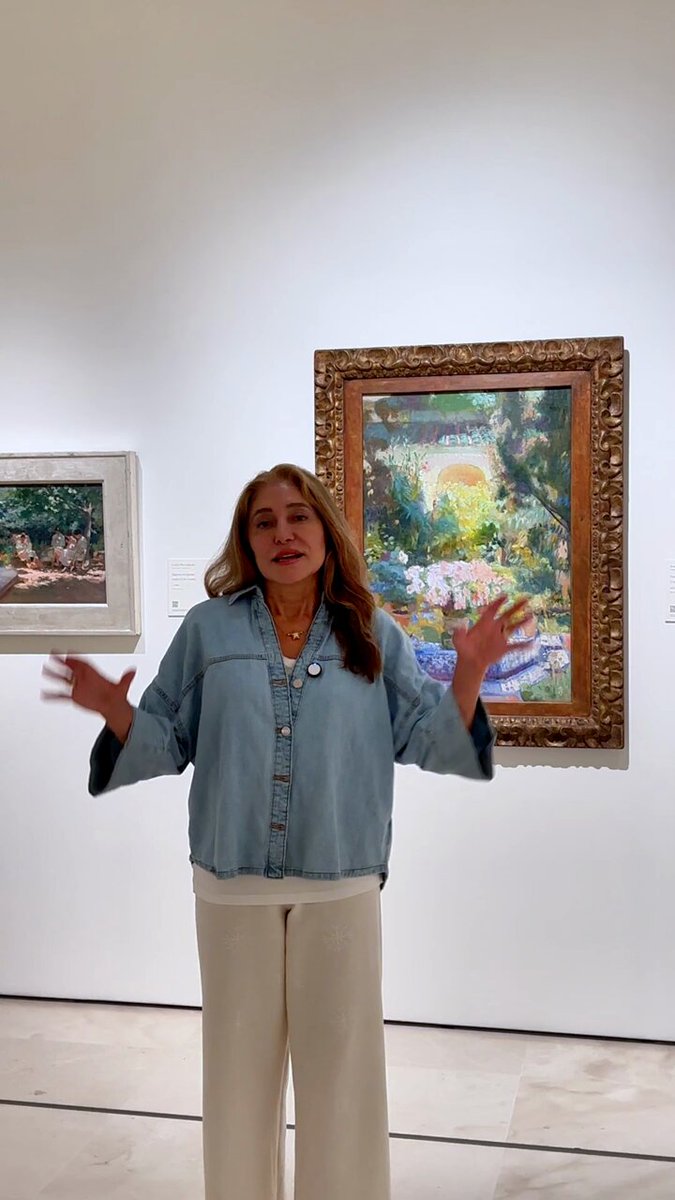 Sorolla in Focus as Lourdes Moreno Discusses 'Patio de la casa de Sorolla'