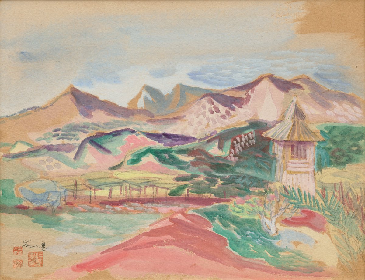 'Landscape with a Hut' by Lee In-sung Appears in an 8 October 2026 Item