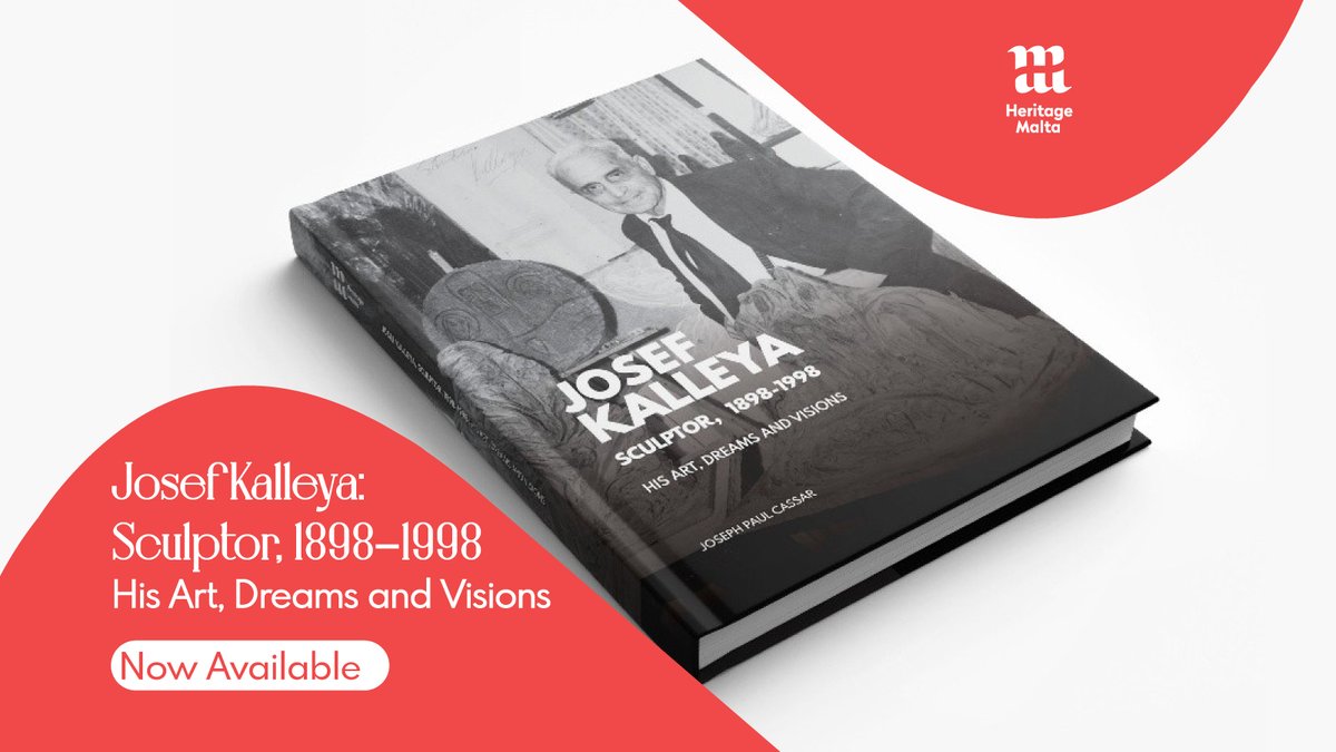 Heritage Malta publishes new book on Maltese sculptor Josef Kalleya