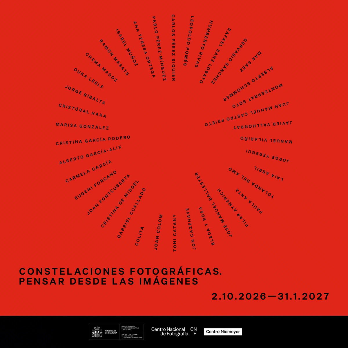 Centro Niemeyer to Present ‘Constelaciones fotográficas. Pensar desde las imágenes’ on 2 October