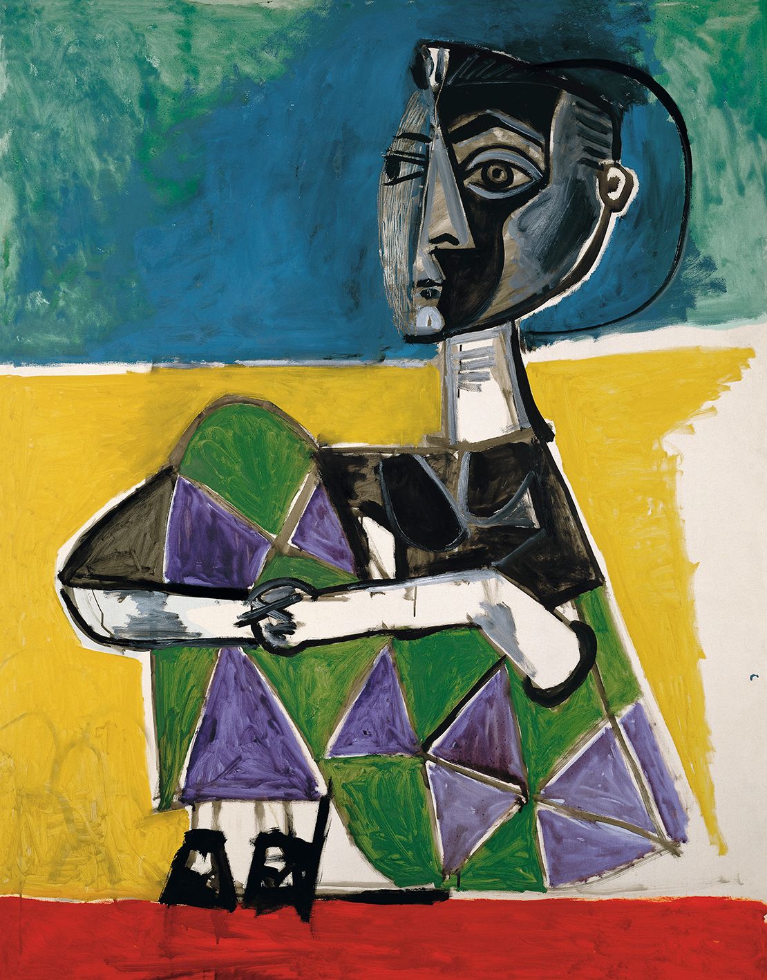 'Jacqueline Seated' Is the Work of the Month