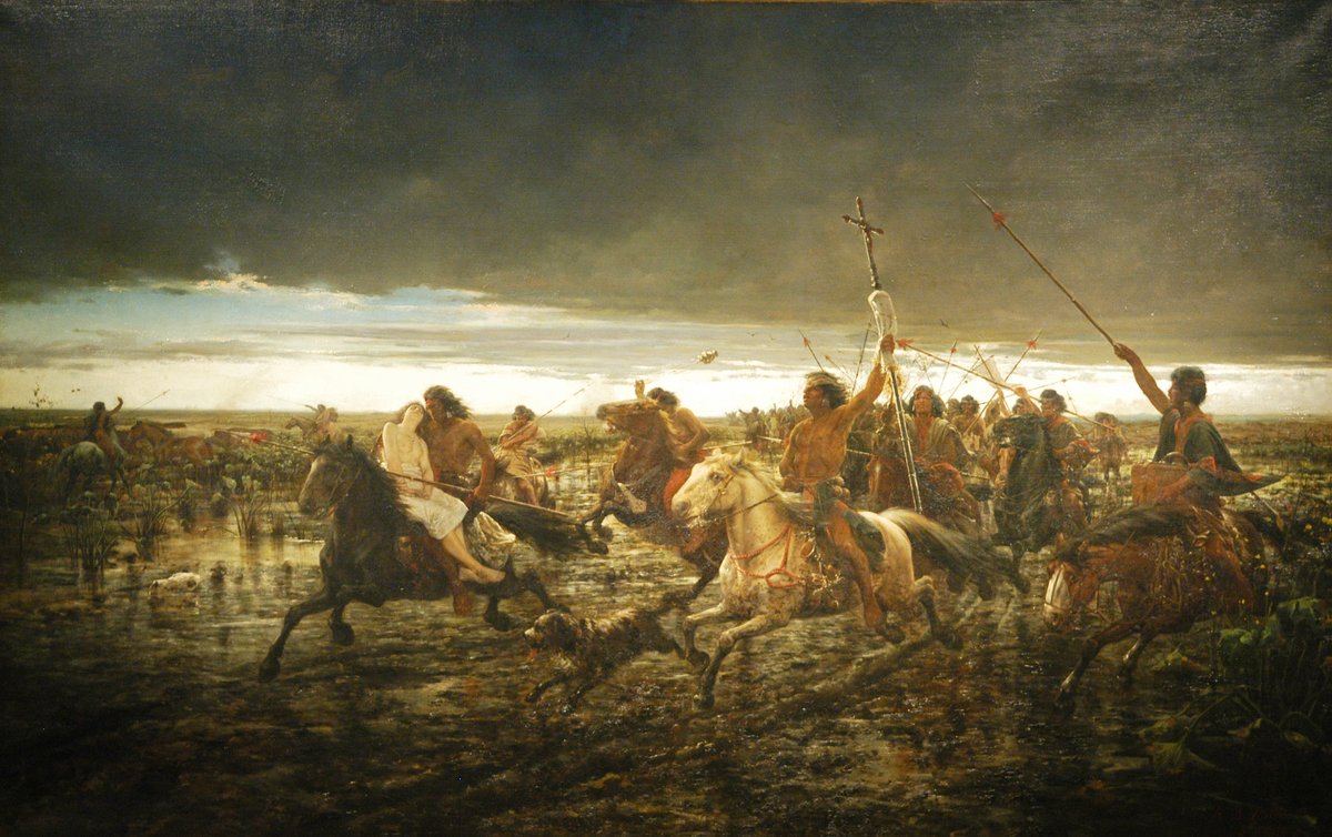 ‘La vuelta del malón’ is exhibited on the museum’s ground floor
